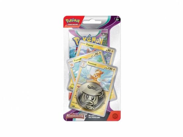Pokémon TCG: Scarlet & Violet 02 Paldea Evolved - Premium Checklane Blister - Pawmot