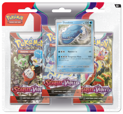 Pokémon TCG: Scarlet and Violet 3-pack Blister
